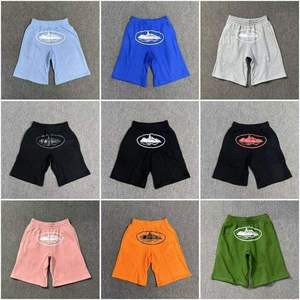 Shorts d'été Corteiz à imprimé lettres, tendance et classique, amples et décontractés, doublés, pour hommes et femmes, longueur cinq pouces - Product Image 6