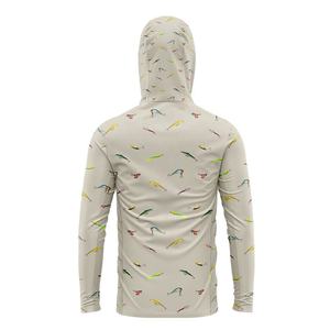 Sudadera con Capucha de Pesca para Hombre, de Poliéster, Manga Larga, Secado Rápido, UPF 50, con Estampado de Animales por Transferencia Térmica y Logotipo Personalizado - Product Image 4