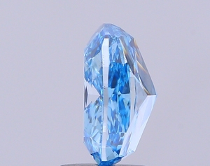 3.00 Carat vs2 Lab Grown <b>Cushion</b> Cut Blue Diamond IGI Certified Polished CVD Loose Diamond for Jewelry Making - Product Image 2