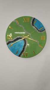 Reloj de Pared Moderno de Resina de Cuarzo, con Una Sola Aguja, Números Romanos, Decorativo para Sala de Estar, Decoración del Hogar, Personalizable - Product Image 1