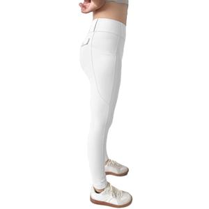 Latest Design Horse Riding <b>Legging</b> Breeches Tight <b>PU</b> Leather Buckle Closure Hot Selling Pants for Men - Product Image 4