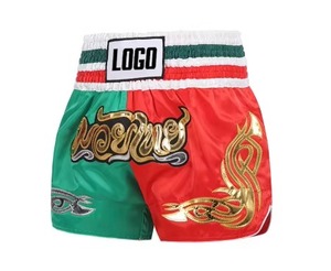 Shorts de Muay Thai al por Mayor, Shorts de Entrenamiento de Boxeo MMA, Shorts de Grappling Jiujitsu con Logotipo Personalizado - Product Image 4