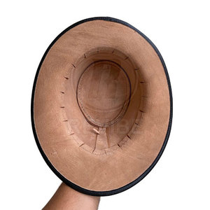 New Arrival High Quality Custom Logo Casual <b>Winter</b> Leather <b>Hats</b> for <b>Men</b> Low Price - Product Image 4