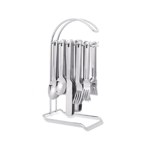 Stainless Steel Hanging Cutlery <b>Flatware</b> Set Knife Fork Spoon Gifted Crafts For kitchen In Daily Use At Good Price - Product Image 2