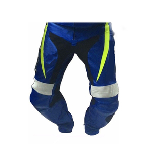 Pantalons de moto en cuir pour homme, pantalons de moto haut de gamme pour les aventures longue distance, usine de vêtements certifiée LEED - Product Image 6