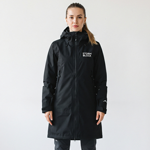 Custom Logo Women's Hooded Hardshell Hiking <b>Coat</b> <b>Waterproof</b> Outdoor Wear <b>Long</b> Hooded Jackets Nylon Polyester Hard Shell Jacket - Product Image 2