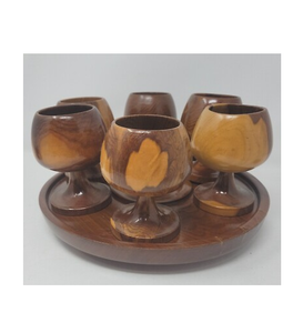 Verre à whisky en bois de qualité supérieure Prix les plus bas Style classique Meilleur design Verre à vin en bois Design populaire - Product Image 4