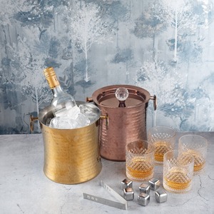 Tablescape Metal <b>Ice</b> <b>Bucket</b> Luxury Beverage Presentation - Product Image 3