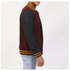 Vestes de sport pour hommes brodées sur mesure de qualité supérieure, produits d'hiver, veste de sport style streetwear pour garçons - Product Image 4