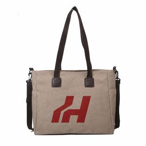 Wholesale Shopping Duffle <b>Bag</b> <b>Small</b> Waxed Canvas <b>Tote</b> <b>Bag</b> Cotton Canvas Custom Canvas <b>Bag</b> With Custom Printed Logo - Product Image 3
