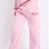 Ensemble sweat à capuche rose pour femme, ensemble décontracté en molleton long, deux pièces assorties, pantalon de jogging ample, toutes saisons