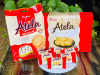 Bocaditos Crujientes de Sésamo Saludables para el Corazón, Galletas Dulces y Saladas, Caja de 342g, Suministro de Fábrica, Certificado Halal, Hecho en Vietnam, Venta al por Mayor, ODM, OEM