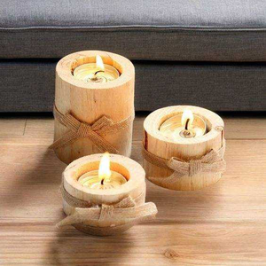 เชิงเทียนไม้แบบใหม่ โคมไฟ และขวดใส่เทียน ของตกแต่งบ้านสำหรับรอมฎอนมูบารัค พร้อมเตาเผากำยาน โดย MULTI CRAFT - Product Image 2