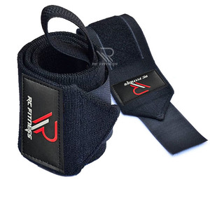 Custom Cotton Fitness <b>Wrist</b> Wraps Premium Elastic <b>Thumb</b> Loop Weightlifting <b>Support</b> Durable Adjustable Lightweight - Product Image 2