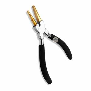 Pince à bec fin en acier inoxydable LUMINEX IMPEX avec micro-chaîne et coupe en forme de poire pour la fabrication de bijoux DIY - Légère - Product Image 6