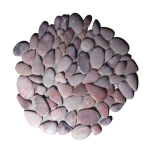 พลอยโอปอลสีชมพูธรรมชาติทำมือขายส่ง รูปทรงผสม แบบหลวมๆ ได้รับการรับรองจากผู้ตรวจสอบบุคคลที่สาม สำหรับทำเครื่องประดับ - Product Image 4