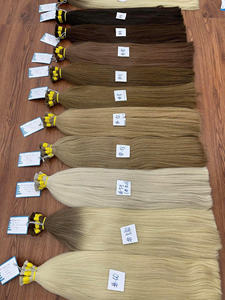 Extensions de cheveux naturels vierges de qualité supérieure Hot Saw, 100% cheveux humains vietnamiens, en vrac, pour la vente en gros, sans nœuds, sans perte - Product Image 6