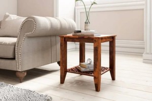 Contemporary <b>Side</b> <b>Table</b> with Geometric Pattern | OEM ODM Manufacturer Jodhpur India - Product Image 5