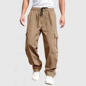 Custom Men's Outdoor Tactical Overalls Fleece Warmth Casual <b>Pants</b> with Cargo <b>Waterproof</b> Wind Stopper for <b>Hiking</b> Jogging in India - Product Image 4