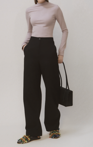 Pantalones de Mujer de Alta Calidad, Fabricación en Vietnam, Pierna Ancha, Algodón y Spandex, Entrega Rápida, Precio Bajo, OEM, ODM, Venta al Por Mayor - Product Image 5