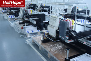 Garantie de qualité du moteur de 10 ans, machines à broder à tête unique de grande surface HOLiAUMA, broderie 3D, chapeau, vêtement plat, t-shirt, dépassant Brother - Product Image 5