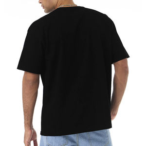 T-shirt graphique streetwear de haute qualité, 100% coton, poids lourd, imprimé en sérigraphie, respirant, écologique, manches courtes, pour hommes - Product Image 4