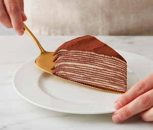 Serveur de gâteau multicolore de luxe outil de coupe de gâteau élégant et fonctionnel idéal pour la cuisson à la maison des repas de famille et des cadeaux - Product Image 5