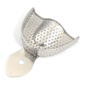 Bandeja de Impresión Dental Metálica Perforada Premium para Laboratorio Quirúrgico, Material Duradero para Cuidado Dental - Product Image 5