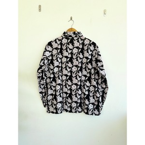 Conjunto de Pijama de Manga Larga con Estampado Floral, Cuello Camisero, Tejido Suave, Informal, 100% Algodón, para Mujer, Primavera, Largo - Product Image 5