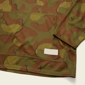Sweat-shirts à capuche pour hommes de haute qualité, impression sérigraphique, 100% coton, poids lourd, impression intégrale, camouflage, fermeture éclair, sweats à capuche camouflage pour hommes - Product Image 4