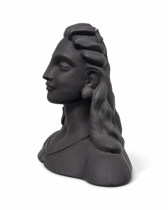 Escultura de Busto de Meditación Impresa en 3D en Negro Mate con Precisión de 0.1 mm y Acabado de Superficie Ultra Suave para Decoración de Hogar u Oficina - Product Image 3