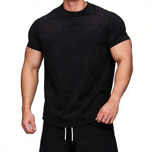 Ropa Deportiva de Fábrica con Etiqueta Privada OEM ODM, Camiseta de Gimnasio de Lujo para Hombre, Logotipo Personalizado, Transpirable y de Secado Rápido - Product Image 5
