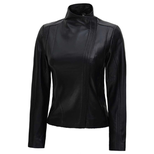 Wholesale Price Women Leather Jacket New Design Top Quality Light Weight Fashion Leather Jacket for Women - Product Image 2