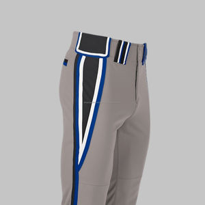 Wholesale Custom <b>Men's</b> Adult Baseball Softball Uniform Sets Breathable Quick Dry Plus Size Personalized <b>Knickers</b> Long Pants 100% - Product Image 4