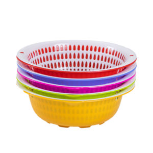Juego de cestas ovaladas para lavabo 3T3, herramienta de cocina esencial para lavar verduras, puestos de comida, restaurantes y almacenamiento en el hogar - Product Image 1