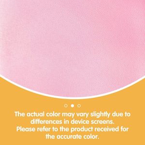 Set di 6 Tovaglie Rosa da 70 Pollici in Lino e Poliestere Lavabili per Tavoli da 30 e 54 Pollici, Decorazioni per Matrimoni e Feste - Product Image 3