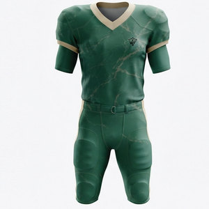 American Football Uniform Premium Custom <b>Heat</b>-Transfer Polyester Breathable Lightweight Jersey Football <b>Pants</b> for Training - Product Image 1