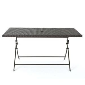 <b>Foldable</b> Rectangle Outdoor Dining <b>Table</b> - Product Image 4