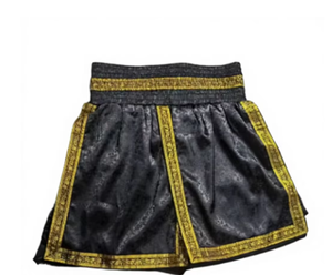 High Quality Boxing Training <b>Shorts</b> Breathable Quick Dry Custom Sports <b>Shorts</b> for Men Men High Waist Pleated <b>Shorts</b> Solid Black - Product Image 1