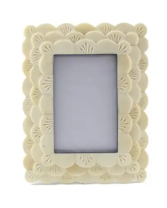 <b>White</b> Luxury Bone Inlay Photo Display <b>Frame</b> Handmade Portrait Holder Interior Decoration Accessory - Product Image 6