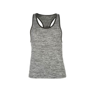 <b>Women's</b> <b>Navy</b> Striped Knitted Tank <b>Top</b> Scoop Neck Casual Breathable Regular Length - Product Image 6