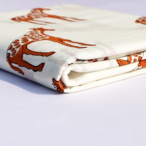 Hot Sale Baby Animal Printed Giraffe Cotton <b>Fabric</b> for Baby Dress Summer Light <b>Weight</b> <b>Fabric</b> for Kids Apparel - Product Image 6