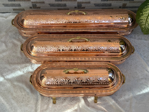 Réchaud de buffet longue durée, écologique et économe en carburant, avec couvercle, faible consommation de carburant, en métal, flamme sûre - Product Image 3