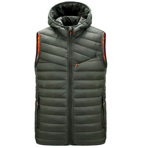 Gilet matelassé pour homme, veste sans manches isolée de qualité supérieure, douce, chaude et confortable, logo personnalisé, marque privée, fabricant OEM, vente en gros - Product Image 5