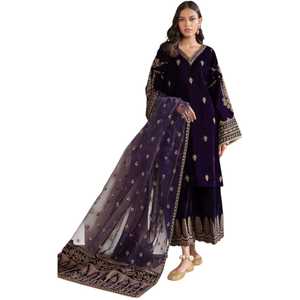 Ropa Festiva Pakistaní de Alta Calidad, Vestidos de Noche Elegantes, Traje de Fiesta de 3 Piezas, Colores y Tallas Personalizadas - Product Image 1