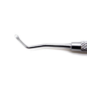 Cucharilla Quirúrgica Dental Lucas 85 de Doble Punta, 2.5mm, Instrumento de Acero Inoxidable para Procedimientos Dentales de Precisión - Product Image 2