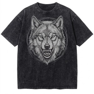 Camiseta de Hombre 100% Algodón Personalizada por el Fabricante, con Estampado de Letras en Serigrafía Frontal, de Alta Calidad, Transpirable y Ecológica - Product Image 1