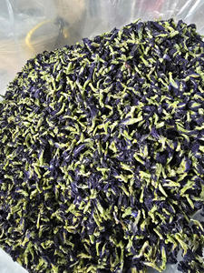 Fleurs de pois papillon bleues naturelles du Vietnam pour boissons et recettes végétales, fleurs de pois bleues séchées entières, approvisionnement en vrac - Product Image 6