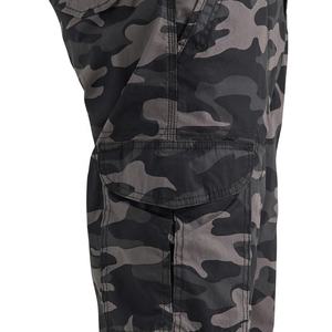 Quik Dry 100% algodón logotipo personalizado hombres verano Casual peso pesado transpirable pantalones cortos hombres verano Multi-Bolsillo camuflaje - Product Image 4