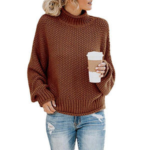 Maine Embroidered Crewneck <b>Cardigans</b> <b>Sweater</b> Men Women Knitted All Seasons Full Sleeve Solid Design Teal Color Wool Liner Front - Product Image 2